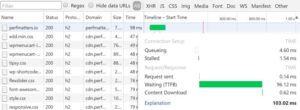 Optimización de registros DNS en Cloudflare para reducir el TTFB.